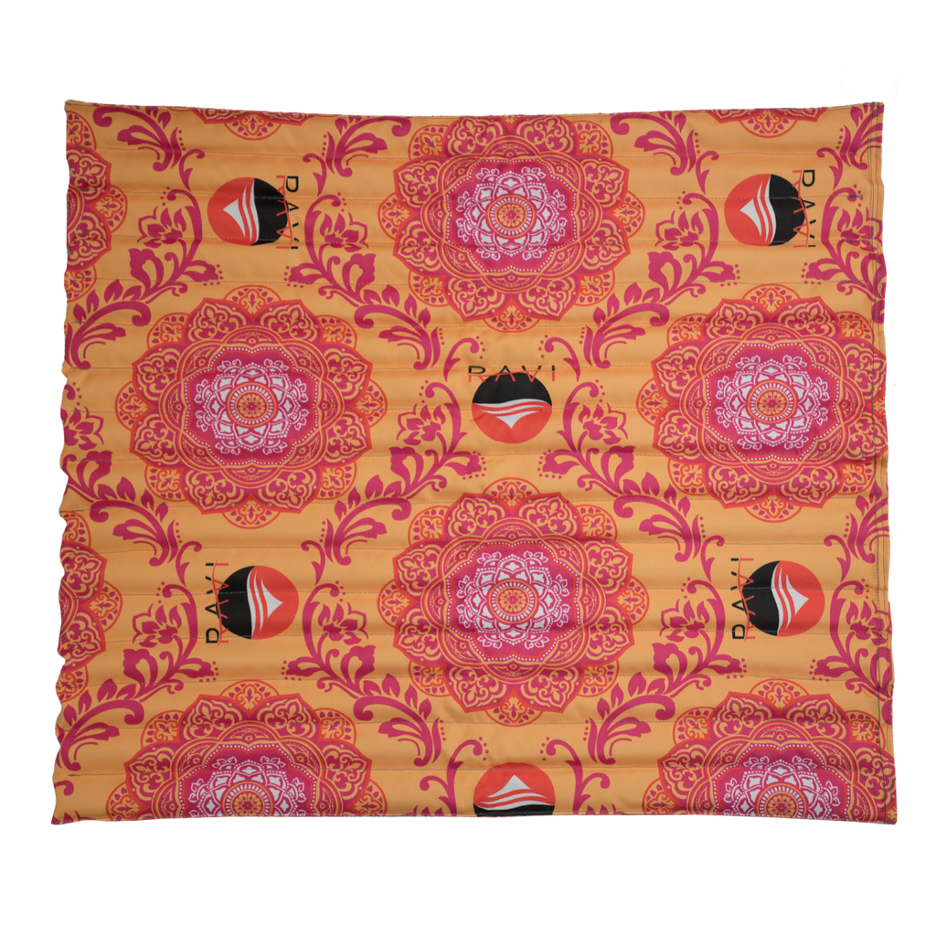 RAVI Weighted Blanket - Yoga 8.5 lbs, Fire Mandala image