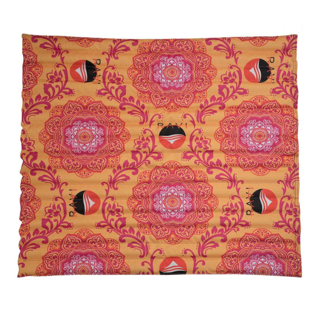 RAVI Weighted Blanket - Yoga 8.5 lbs, Fire Mandala image