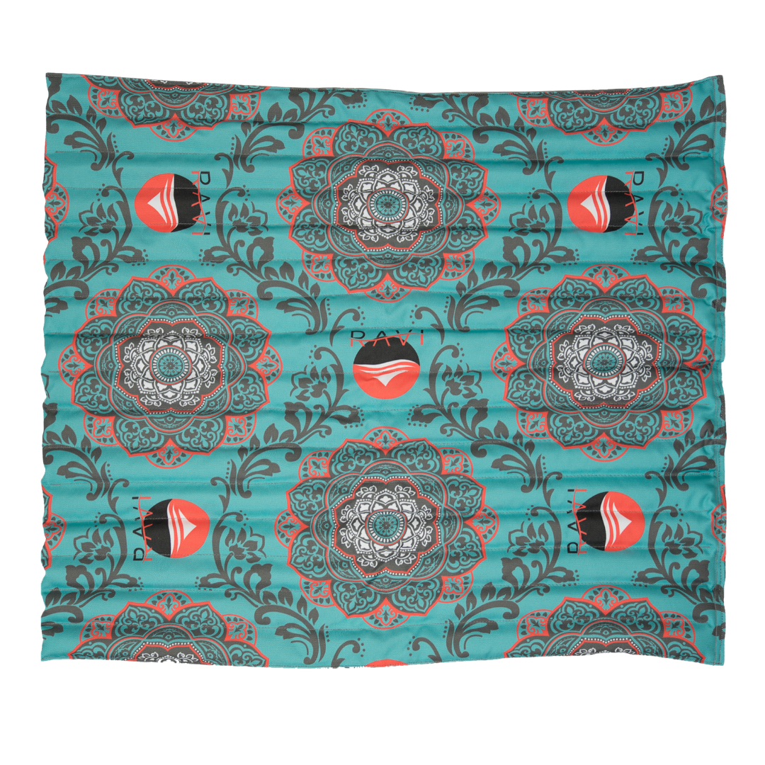 RAVI Weighted Blanket - Yoga 8.5 lbs, Water Mandala image