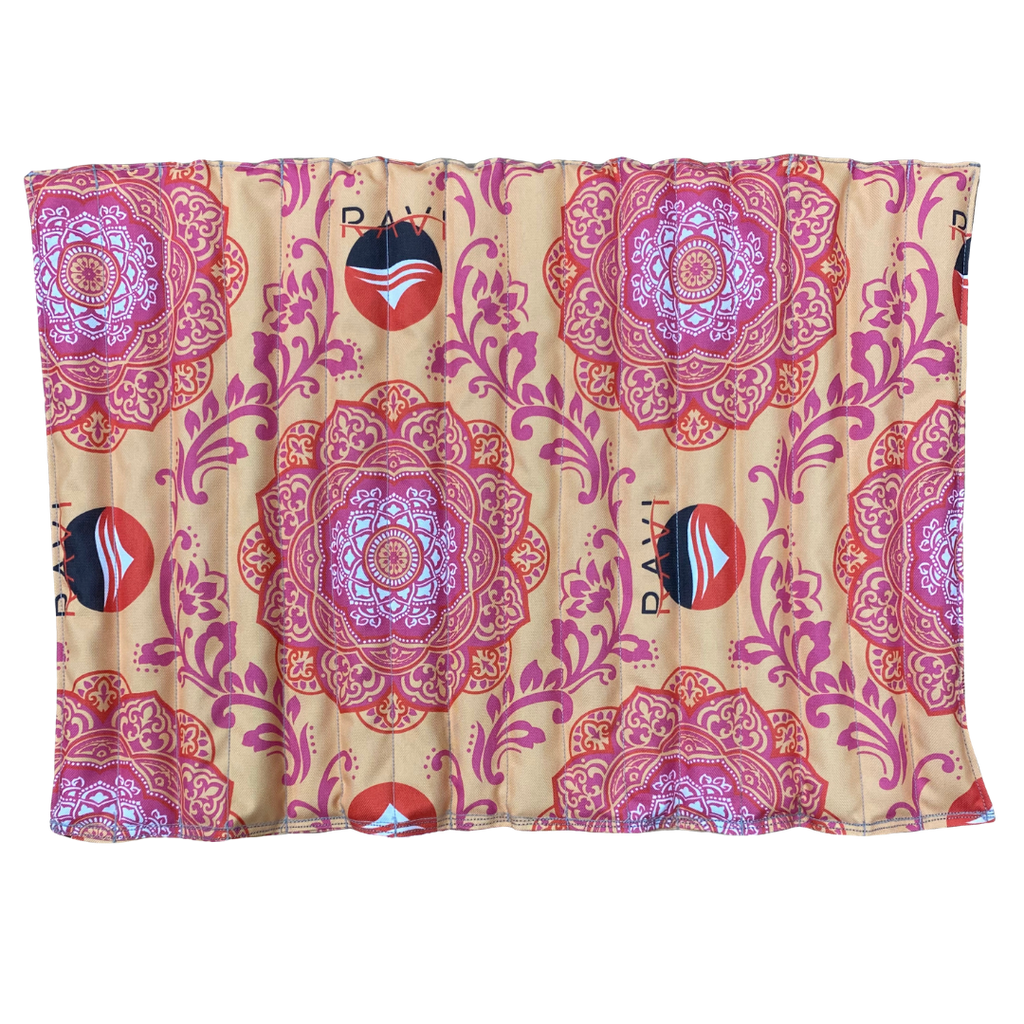 RAVI Weighted Blanket - Hug 4.5 lbs, Fire Mandala image