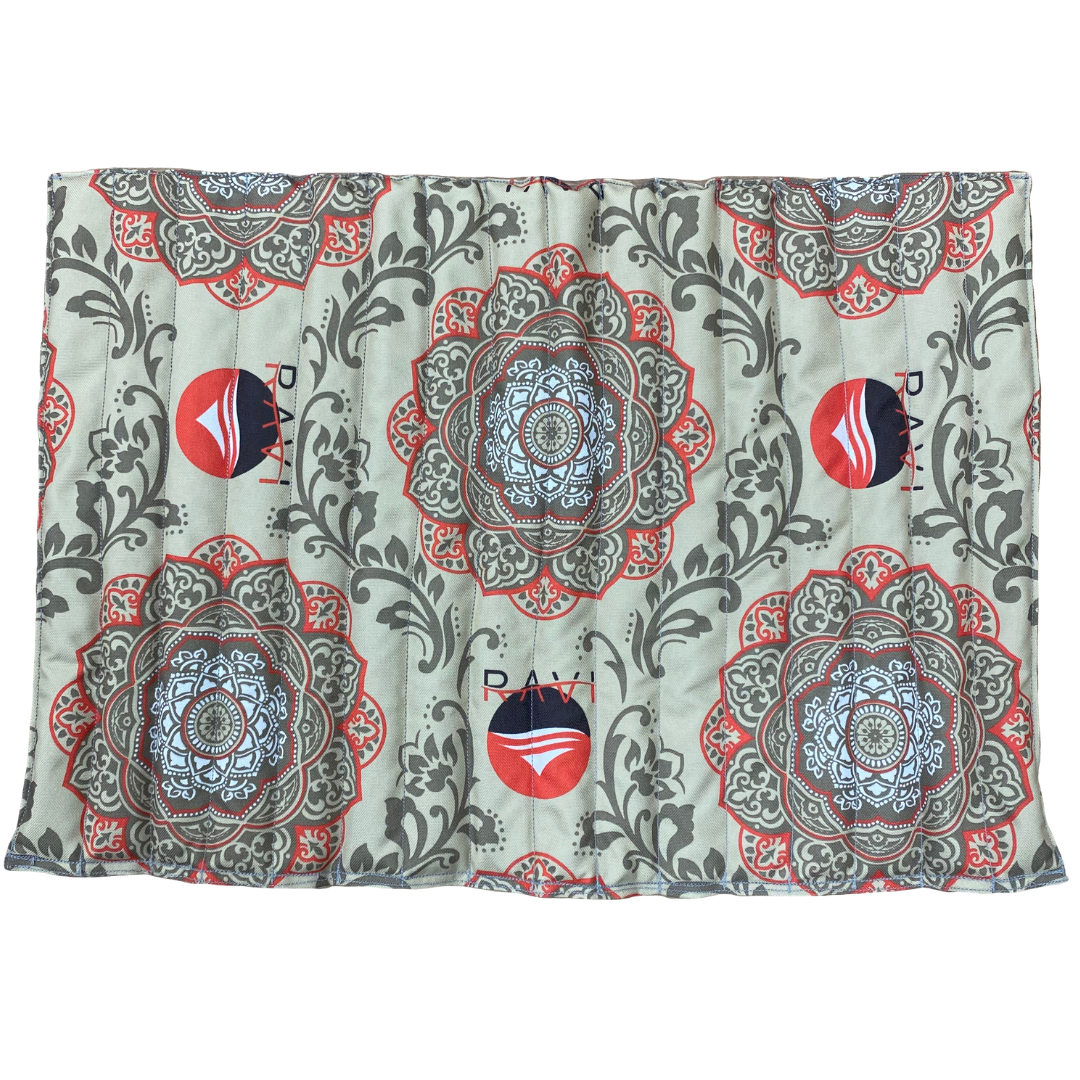 RAVI Weighted Blanket - Hug 4.5 lbs, Earth Mandala image