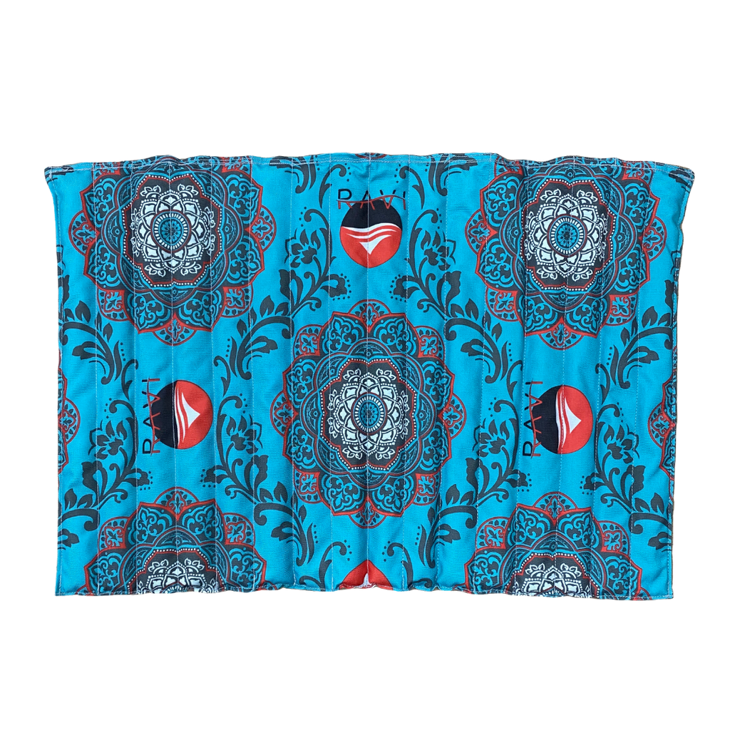 RAVI Weighted Blanket - Hug 4.5 lbs, Water Mandala image